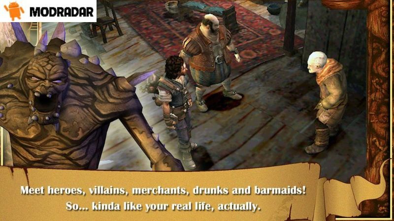 Những điểm hấp dẫn có trong trò chơi The Bard's Tale Mod