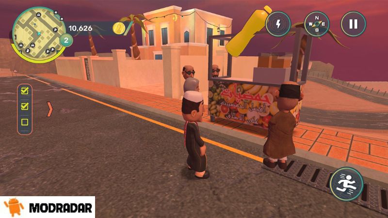The Chase: Hit and Run Mod The attractions included in the game The Chase: Hit and Run Mod