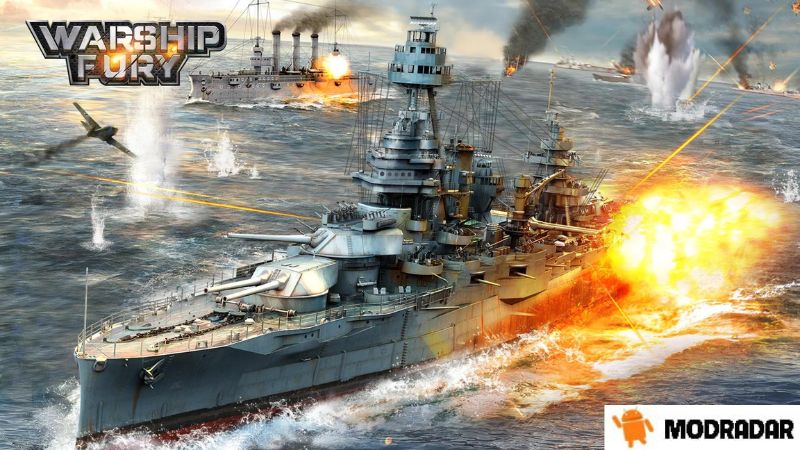 Warship Fury 1 - Warship Fury mod v3.2.0 Tidak terkunci
