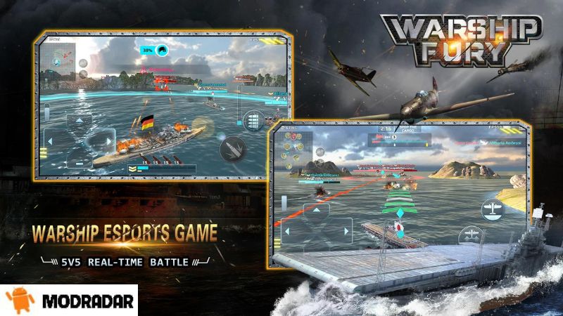 Warship Fury 2 - Warship Fury mod v3.2.0 Tidak terkunci
