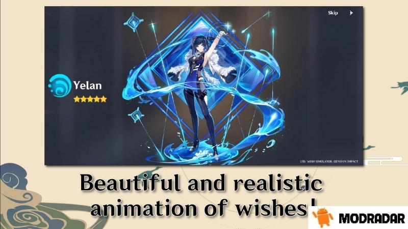 Wish Simulator: Genshin Impact Mod Introduction about Wish Simulator: Genshin Impact Mod with MODRADAR