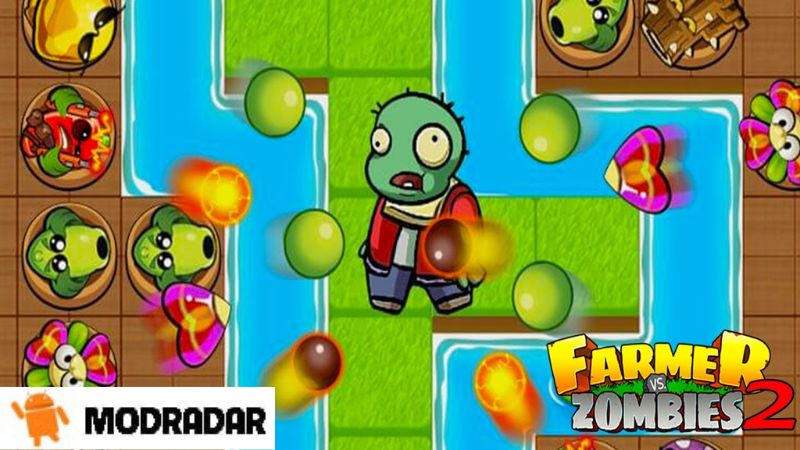 Zombies vs Farmer 2 1 - Zombies vs. Farmer 2 mod v1.01 (Uang Tidak Terbatas, Energi)
