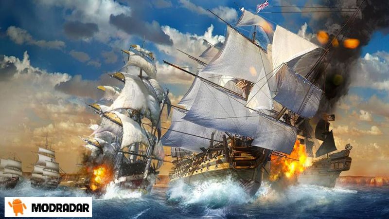 Age of Sail: Navy & Pirates Mod Những ưu điểm nổi trội của Age of Sail: Navy & Pirates Mod đang thu hút game thủ