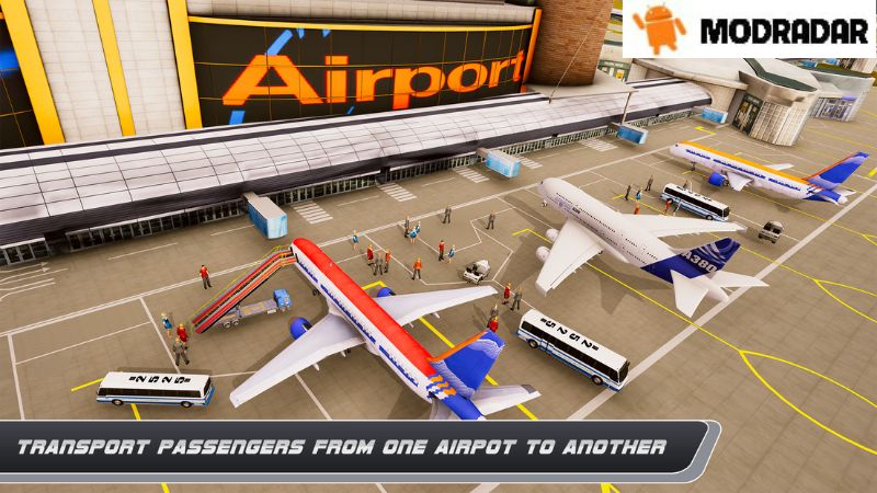 Airplane Simulator Plane Games Mod Various weather conditions in Airplane Simulator Plane Games Mod