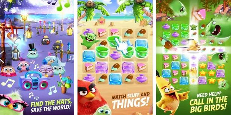 Angry Birds Match 3 mod Angry Birds Match 3 mod