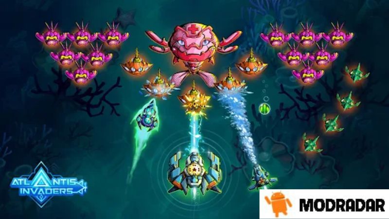 Introduction about Atlantis: Alien Space Shooter Mod game
