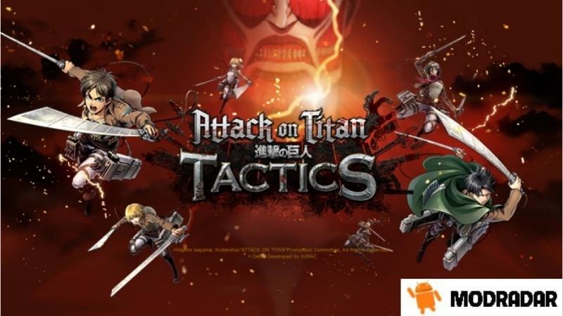 Attack On Titan Tactics 1 - Attack On Titan Tactics mod 1.10.02 (Đóng băng kẻ thù)