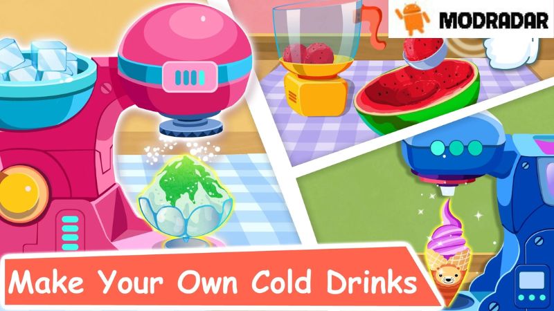 Baby Panda’s Ice Cream Shop Apk Mang tính giáo dục khi chơi Baby Panda’s Ice Cream Shop Apk