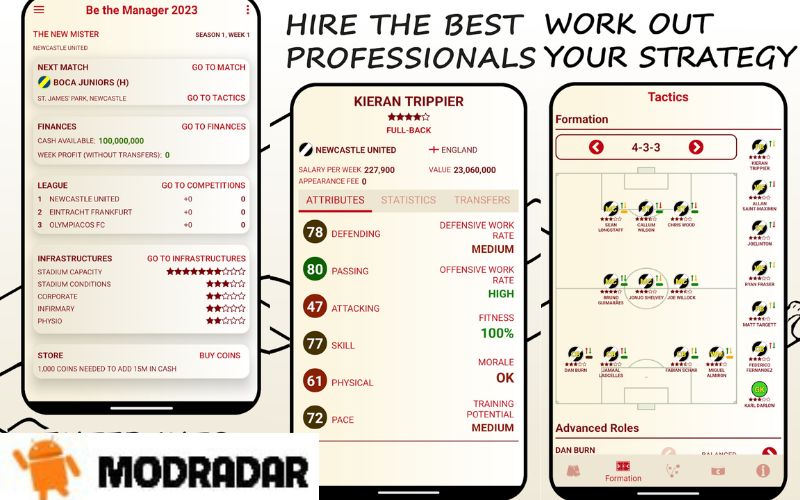 Be the Manager 2023 2 - Be the Manager 2023 mod v2.2.4(Unlimited Coins) Be the Manager 2023 2 - Be the Manager 2023 mod v2.2.4(Unlimited Coins)