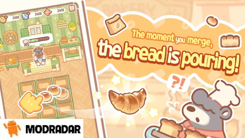 Bear Bakery Merge Tycoon 2 - Bear Bakery - Merge Tycoon mod (MoveSpeed, Không CD, VIP) v1.2.31 Trang trí phòng nghỉ trong tựa game Bear Bakery - Merge Tycoon Mod