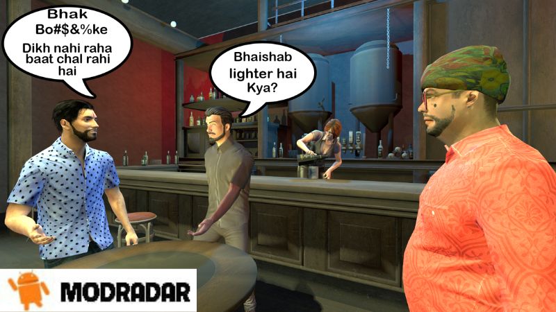 Control the character in bhai the gangster Mod