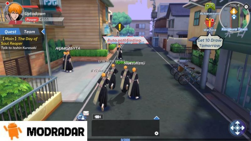 BLEACH Mobile 3D Mod Attractive mode in BLEACH Mobile 3D Mod