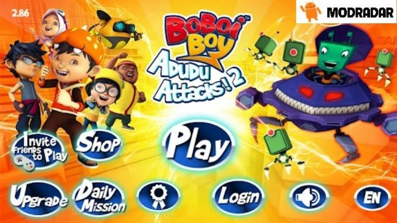 BoBoiBoy: Adudu Attacks 2 Mod How to Play BoBoiBoy: Adudu Attacks 2 Mod