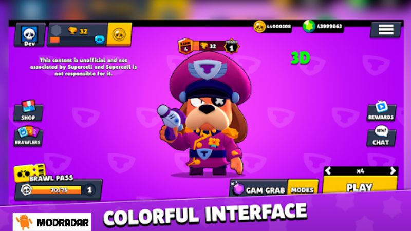Nhiệm vụ được giao trong Box Simulator for Brawl Stars Mod 