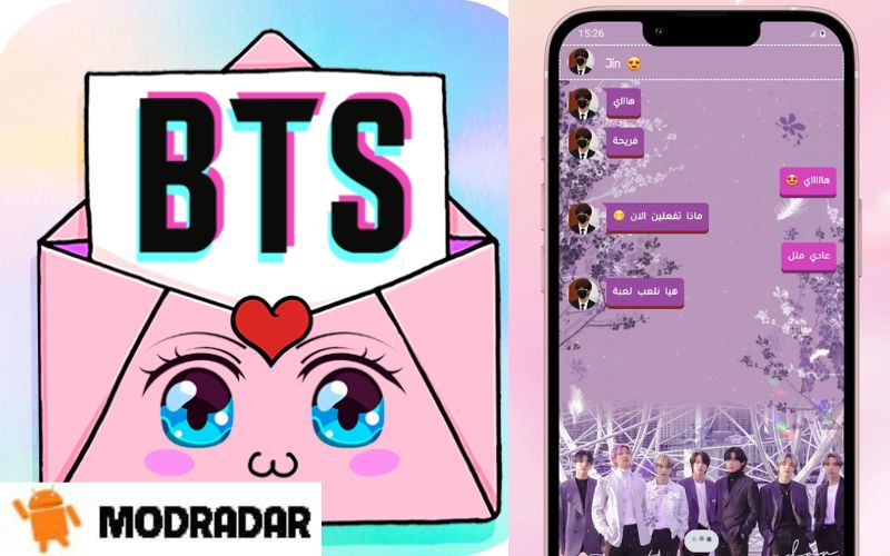 BTS Messenger! Chat Simulator Apk Giới thiệu về phần mềm ứng dụng BTS Messenger! Chat Simulator Apk