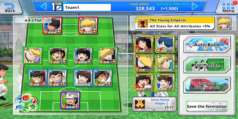 captain tsubasa mod apk