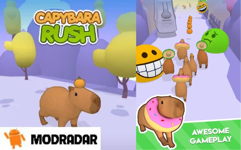 Capybara Rush 2 - Capybara Rush mod v1.9.7 (Uang Tidak Terbatas) Capybara Rush 2 - Capybara Rush mod v1.9.7 (Uang Tidak Terbatas)