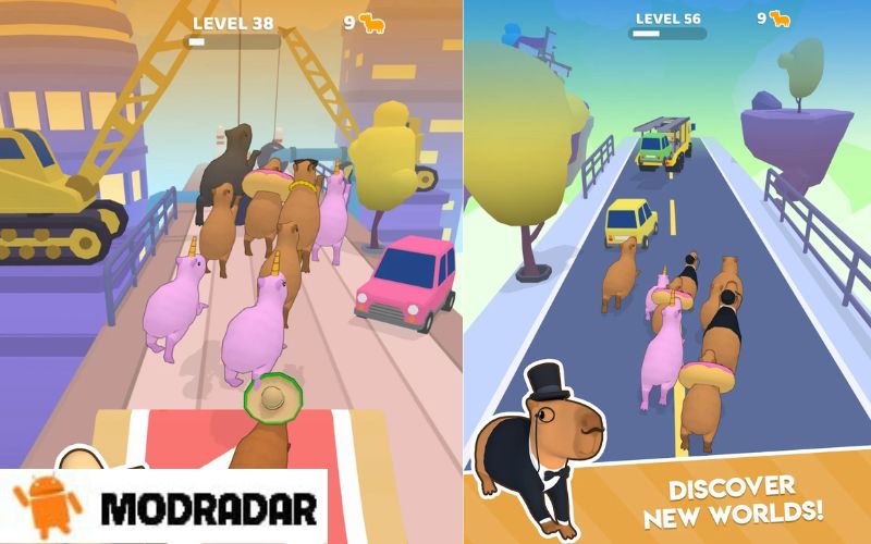 Capybara Rush 3 - Capybara Rush mod v1.9.7 (Uang Tidak Terbatas) Capybara Rush 3 - Capybara Rush mod v1.9.7 (Uang Tidak Terbatas)