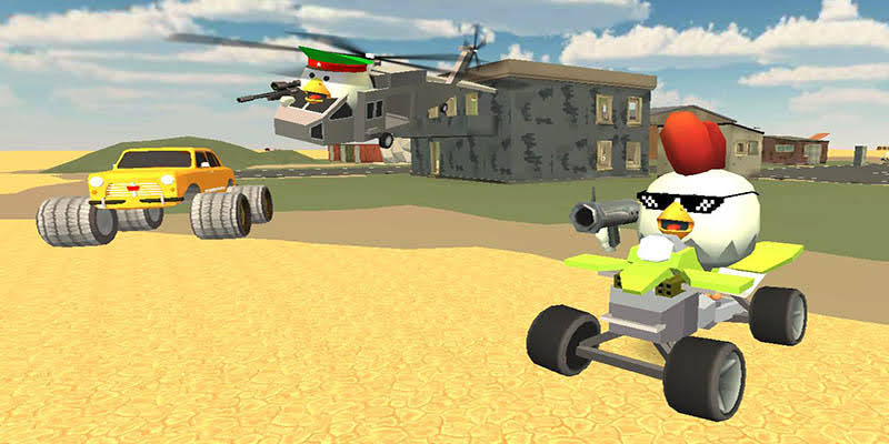 chicken gun mod apk 2 - Chicken Gun Mod APK v4.2.01 (Uang Tak Terbatas) Grafis dan Suara