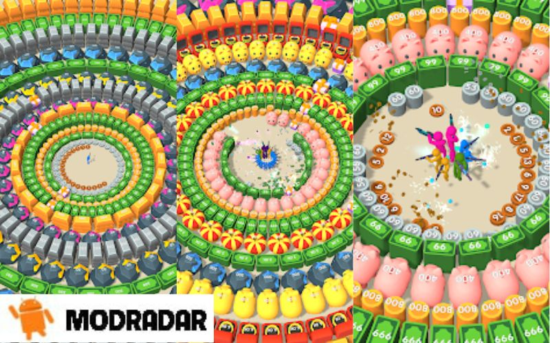 Coin Shooter Mod Cơ chế độc đáo của trò chơi Coin Shooter Mod
