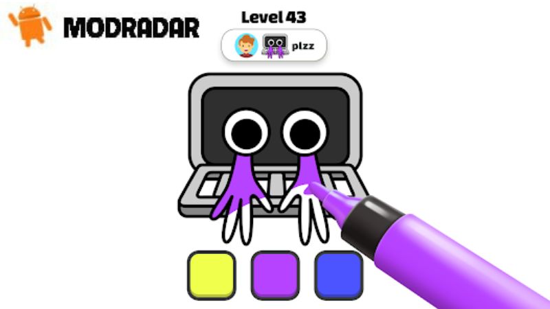 Coloring Master ASMR Apk Tô vẽ mọi lúc, mọi nơi trong game Coloring Master ASMR Apk
