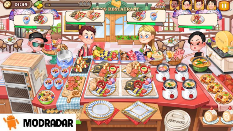 Cooking Adventure 3 - Cooking Adventure mod 65300 (Mở khóa)