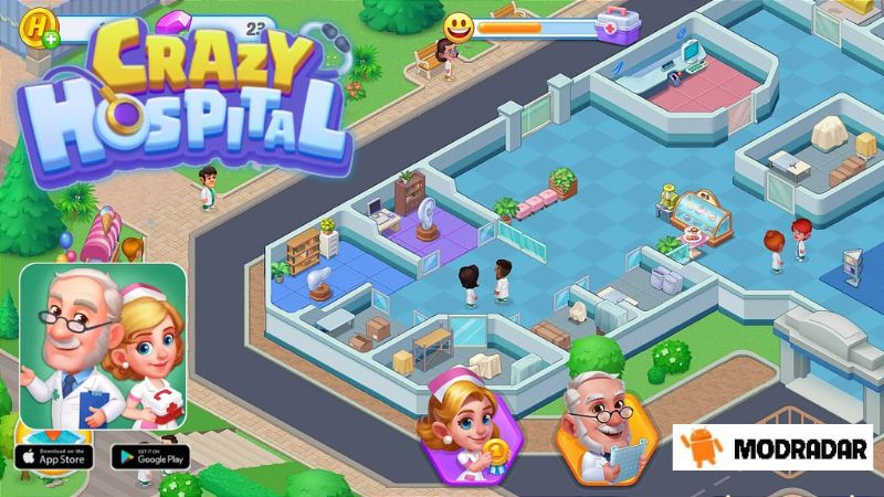 Crazy Hospital: Doctor Dash Mod The transcendent advantages that Crazy Hospital: Doctor Dash Mod possesses