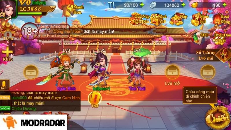 Danh Tướng 3Q Mod Introduction about the game Danh Tướng 3Q Mod