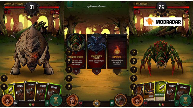 Dawncaster: Deckbuilding RPG Mod Truy cập tất cả các thẻ và nội dung với Dawncaster: Deckbuilding RPG Mod