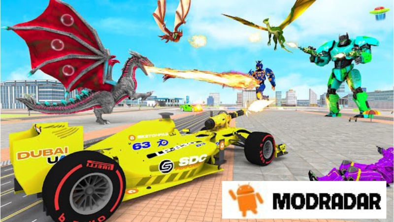 Dragon Robot - Riding Extreme APK Những ưu điểm mà Dragon Robot - Riding Extreme APK sở hữu