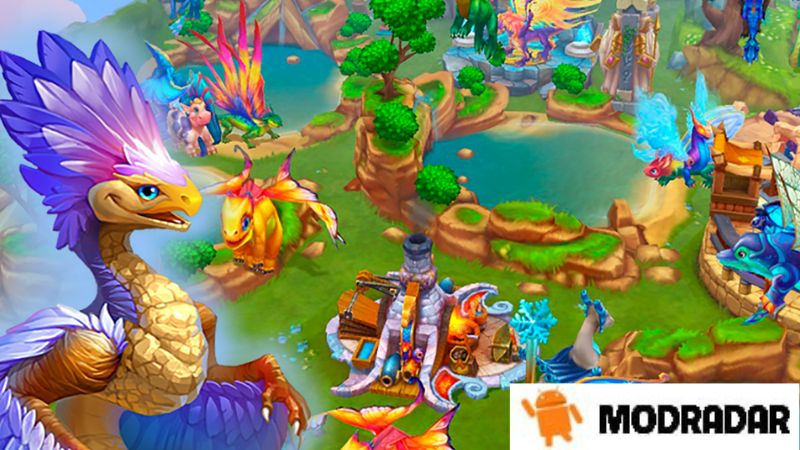 Dragons World Mod Enjoy the map system in Dragons World Mod