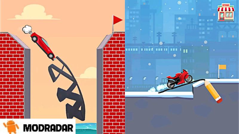 Nhiều thử thách trong Draw Line Pass Apk