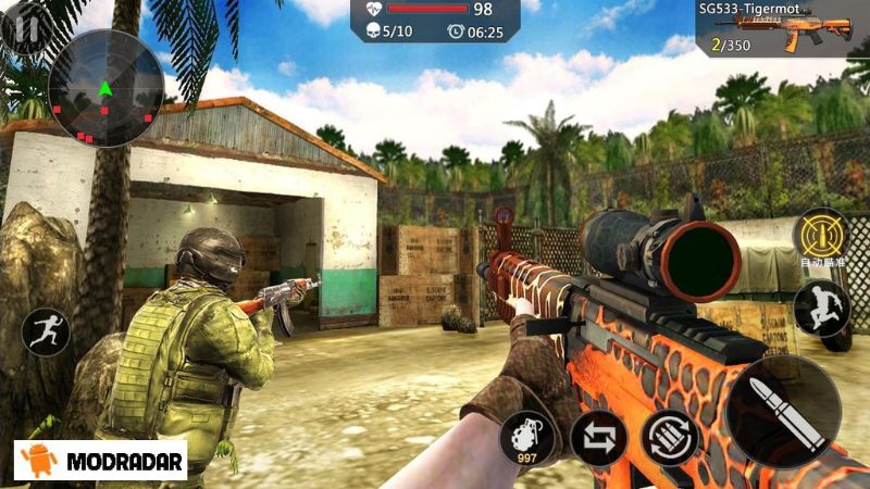 Encounter Strike - Mission 2022 Mod Keuntungan yang dimiliki Encounter Strike - Mission 2022 Mod