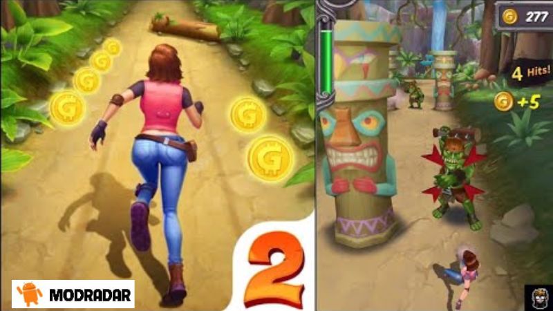Endless Run Jungle Escape 2 3 - Endless Run Jungle Escape 2 mod v1.4.9 (Mở khóa)