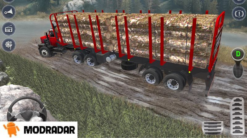 Euro Mud Truck Cargo Driving Apk Background in Euro Mud Truck Cargo Driving Apk