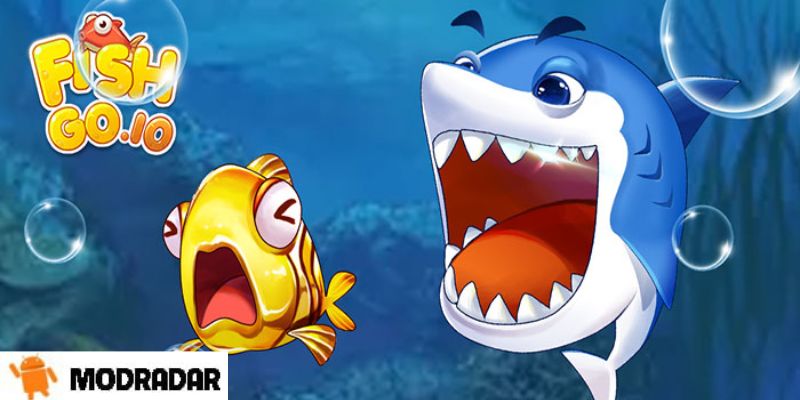 Fish Goio 1 - Hack Fish Go.io Mod Apk 4.5.10 (Uang dan permata tidak terbatas) Pengantar tentang game Hack Fish Go.io Mod