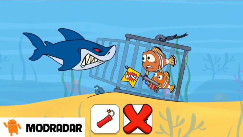 Fish Story: Save the Lover Apk Attractive graphics of the game Fish Story: Save the Lover Apk