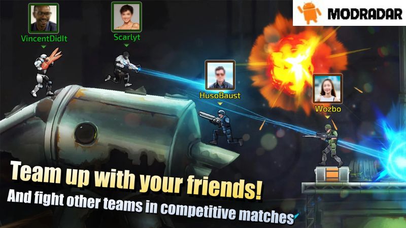 Giới thiệu về trò chơi Flat Army Mod