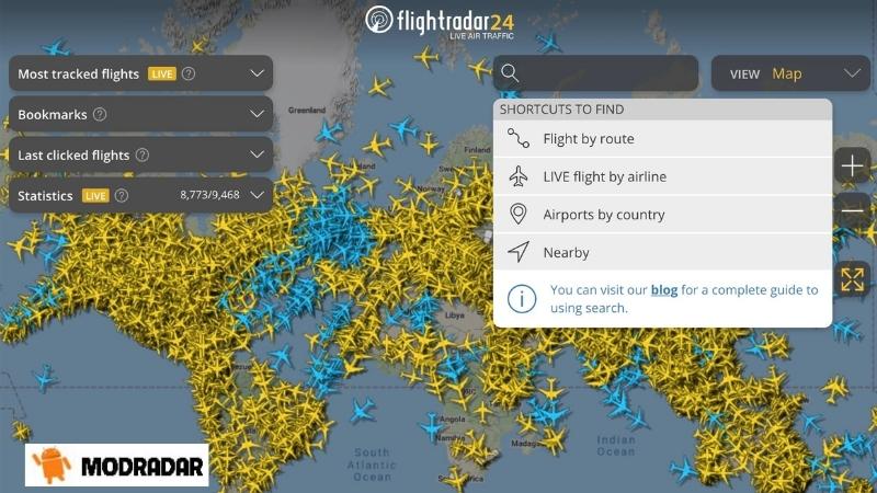 Flightradar24 mod Flightradar24 mod