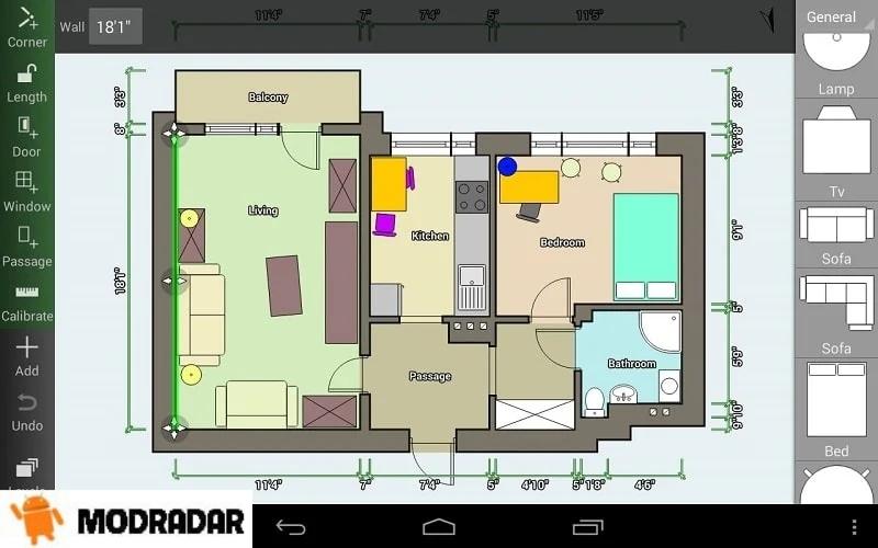 Floor Plan Creator Mod Giới thiệu về ứng dụng Floor Plan Creator Mod