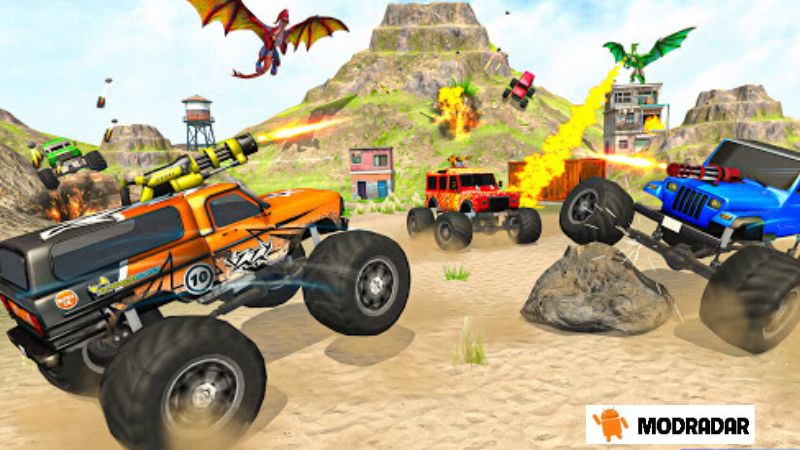 Flying Dragon Game: Dragon War apk Mode dunia terbuka di Game Naga Terbang: Perang Naga APK