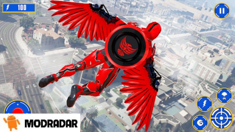 Flying Pigeon Robot Car Game Apk Overcome challenges and try to survive in Flying Pigeon Robot Car Game Apk