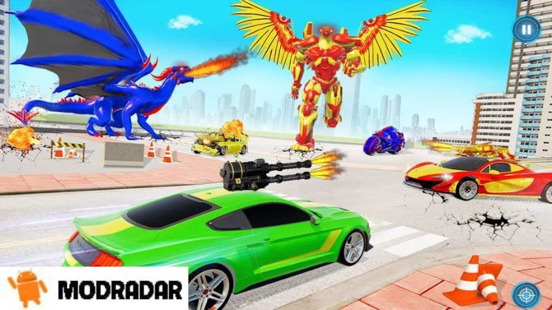 Flying Pigeon Robot Car Game Apk Hone your skills and practical experience playing Flying Pigeon Robot Car Game Apk