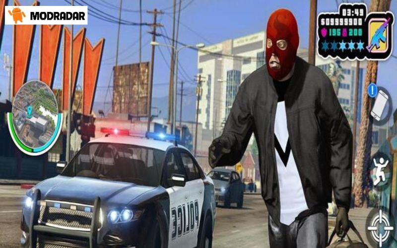 Gangster theft crime simulator Mod Introduction about the game Gangster theft crime simulator Mod