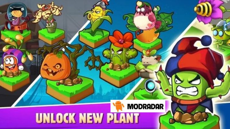 Halloween Zombie Merge Plants 1 - Halloween Zombie: Merge Plants APK v1.2