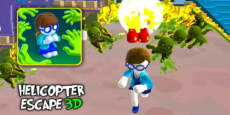 helicopter escape 3d mod