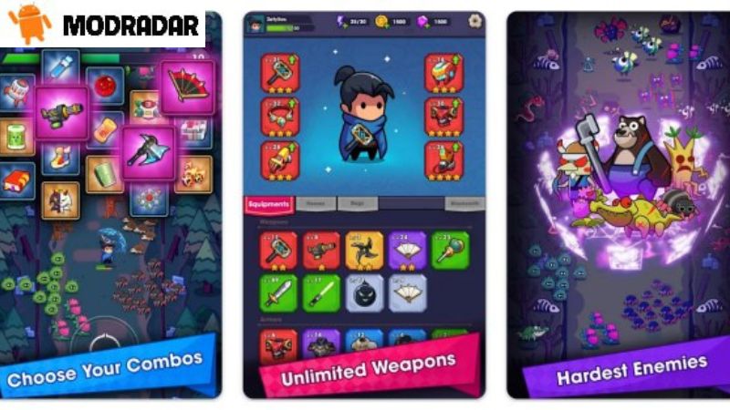 Hero survival io Mod Những ưu điểm mà Hero survival io Mod sở hữu