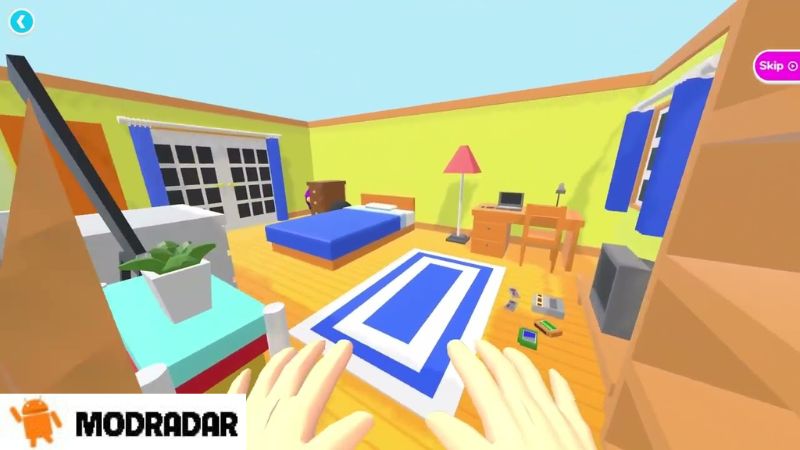 Hide N' Seek 3D Mod Bản đồ phong phú của trò chơi Hide N' Seek 3D Mod