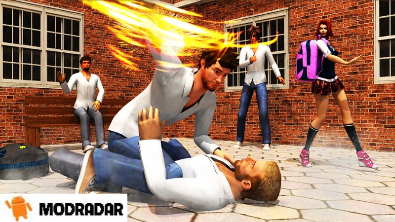 Introduction about high school fight Apk game 