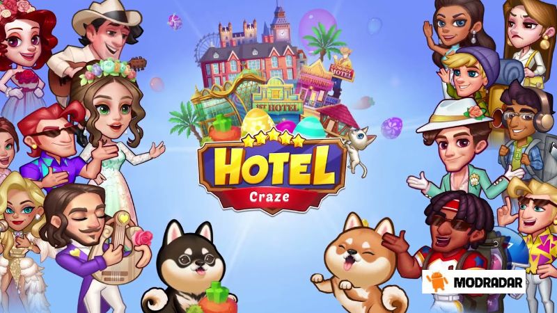 Hotel Craze Mod Những ưu điểm mà Hotel Craze Mod sở hữu